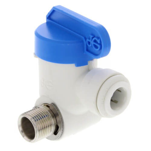3/8" Male Compression x 3/8" Female Compression x 3/8" Angle Stop Adapter Valve (Lead Free)