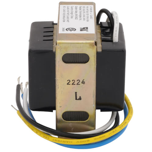 Main product image of Foot Mounted 120 Vac Transformer with 9 in. Lead Wires and Plastic End Caps, AT140B1206
