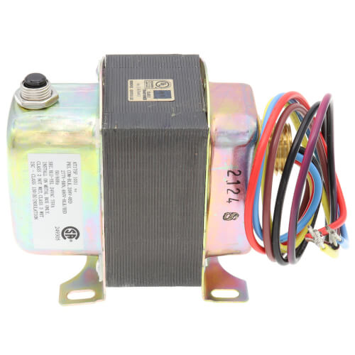 Main product image of Plate/Panel Mounted 208/277/480 Vac Transformer w/ 9" Lead Wires & Button for Manually Resetting Circuit Breaker, AT175F1031