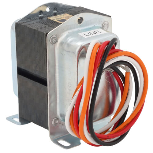 Main product image of Foot/Plate Mounted 120/208/240 Vac Transformer w/ 13" Lead Wires, Built in Protection & Primary Winding Burnout, AT87A1106