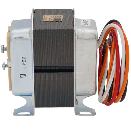 Main product image of Foot/Plate Mounted 120/208/240 Vac Transformer w/ 13" Lead Wires, Built in Protection & Primary Winding Burnout, AT87A1106