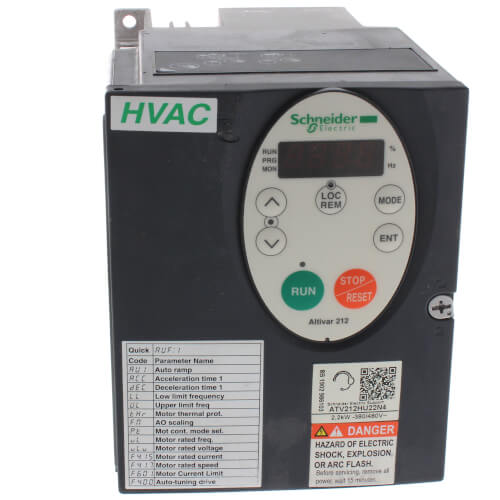Main product image of Variable Frequency Drive, 3 Max. HP, 3 Input Phase AC, 480VAC Input Voltage