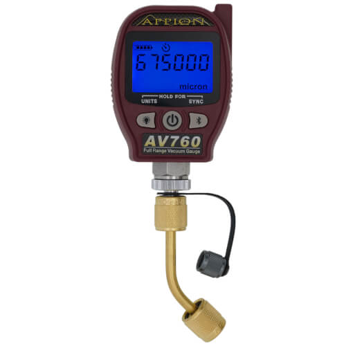 AV760 Appion AV760 Wireless Full Range Digital Vacuum Gauge