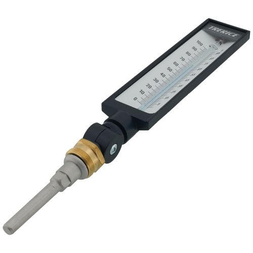 Main product image of AX9, 3-1/2" Industrial Thermometer with Aluminum Case (0-Degree (F) to 100-Degree (F))