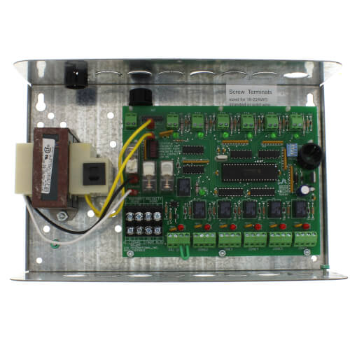 Main product image of 6 Zone Valve Controller with Built-in Circulator or Zone Valve Priority Option