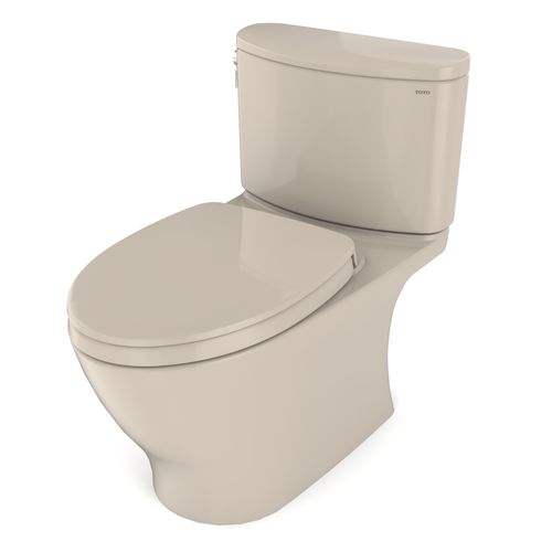 Main product image of MS442124CEFG#03 Nexus 2-Piece Elongated 1.28 GPF Universal Height Toilet w/ CEFIONTECT & SS124 Softclose Seat, Washlet + Ready (Bone)