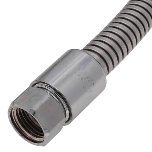Main product image of 44" Flexible Stainless Steel Hose w/ Heat-Resistant Handle (Gray), B-0044-H