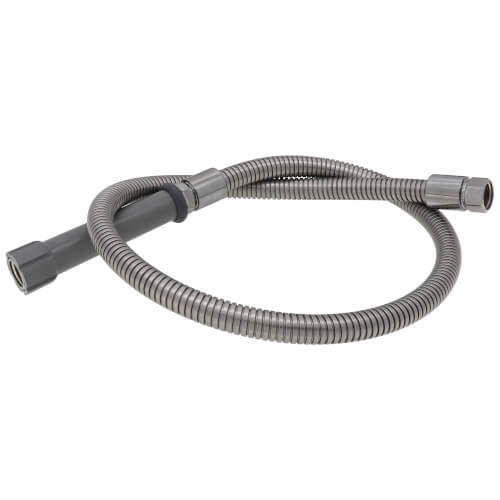Main product image of 44" Flexible Stainless Steel Hose w/ Heat-Resistant Handle (Gray), B-0044-H