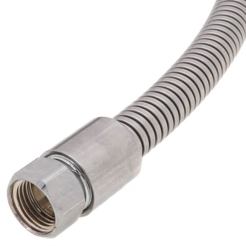 Main product image of 60" Flexible Stainless Steel Hose w/ Heat-Resistant Handle (Gray), B-0060-H