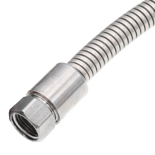 Main product image of 68" Flexible Stainless Steel Hose w/ Heat-Resistant Handle (Gray), B-0068-H