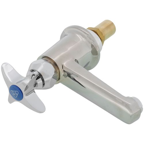 Main product image of Single Hole Sill Faucet, Deck Mount, with 2.2 GPM Non-Splash Aerator and 4-Arm Handle