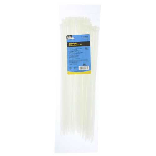 Main product image of Buchanan Multi-Purpose Heavy-Duty Cable Tie, 14" Natural (Pack of 100)