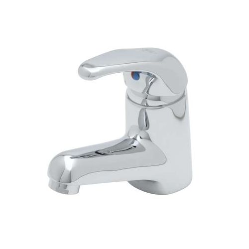 Main product image of Single Lever Faucet, Ceramic Cartridge, Rigid Base, Short Spout, Flexible Supply Lines
