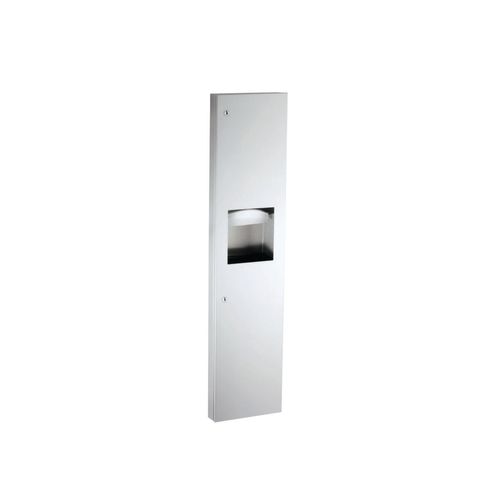 Main product image of B-38032 Semi-Recessed Paper Towel Dispenser/Waste Receptacle (Satin)