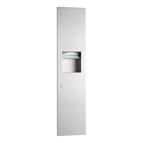 Main product image of B-38034 Recessed Paper Towel Dispenser/Waste Receptacle (Satin)