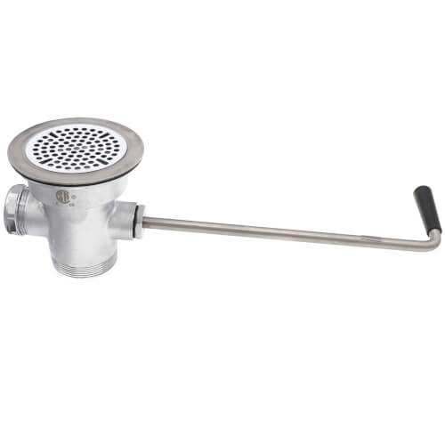 Main product image of Waste Drain Valve w/ Twist Handle, 3" x 2" & 1-1/2" Adapter, B-3940