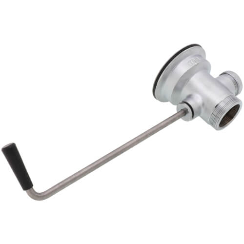 Main product image of Rotary Waste Valve w/ Twist Handle, 3-1/2" x 2" & 1-1/2" Adapter, B-3950