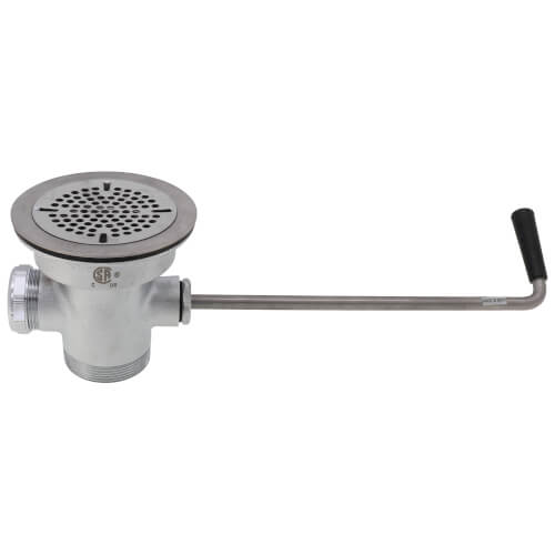 Main product image of Rotary Waste Valve w/ Twist Handle, 3-1/2" x 2", B-3952