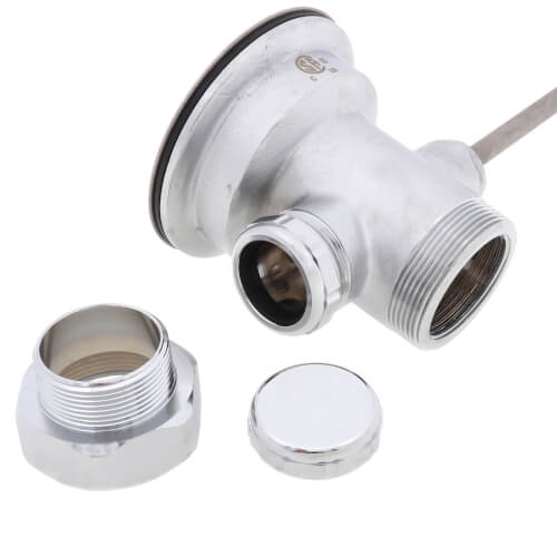 Main product image of Waste Valve w/ Lever Handle, 3-1/2" x 2" & 1-1/2" Adapter, B-3970