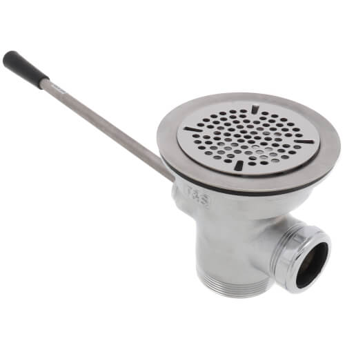 Main product image of Waste Valve w/ Lever Handle, 3-1/2" x 2" & 1-1/2" Adapter, B-3970