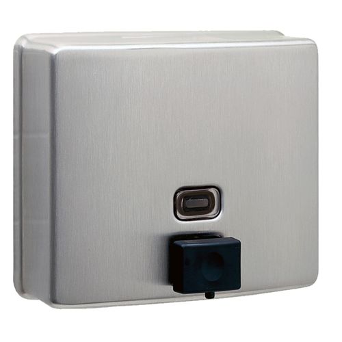 Main product image of B-4112 ConturaSeries Wall Mounted Manual Bulk Liquid Soap Dispenser 40oz. Capacity (Satin)