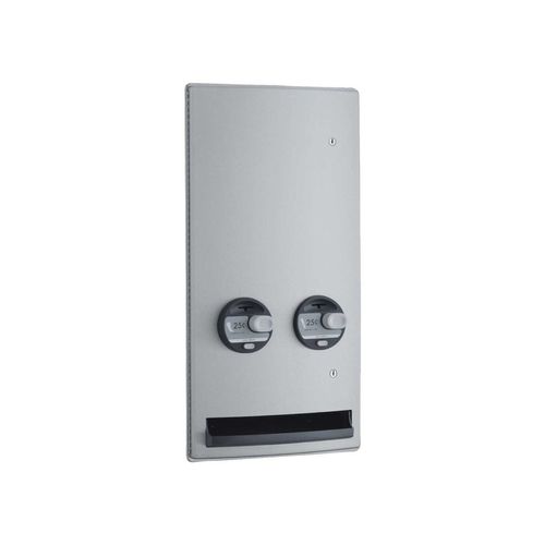 Main product image of B-4706 25 Recessed Napkin/Tampon Vendor, 25-cent Operation (Satin)