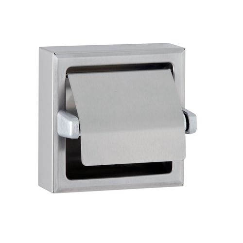 Main product image of B-66997 Surface-Mounted Toilet Tissue Dispenser w/ Hood (Satin)