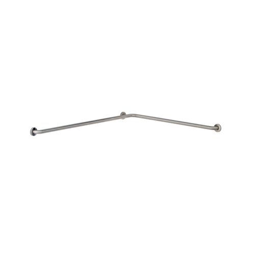 Main product image of B-6897.99 Two-wall Toilet Compartment Grab Bar Peened (Satin)