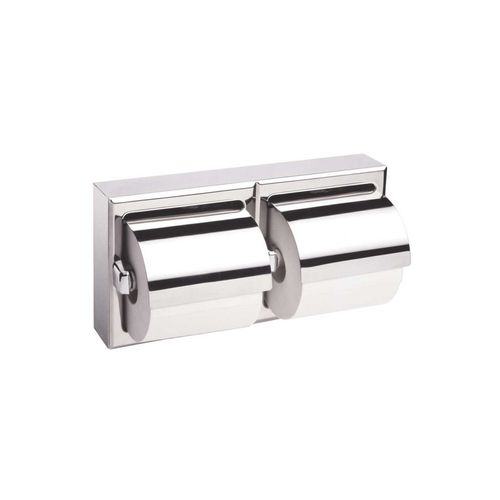 Main product image of B-6999 Surface-Mounted Toilet Tissue Dispenser w/ Hoods (Bright Polished)
