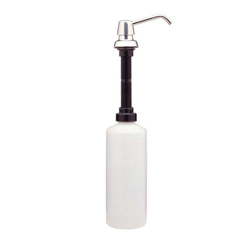 Main product image of B-822 Manual Top-fill Bulk Liquid Soap Dispenser, 4" Spout, 34-fl. Oz. (1.0 L) Capacity (Bright Polished)