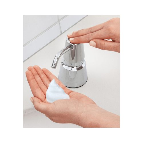 Main product image of B-823 Manual Top-fill Bulk Foam Soap Dispenser, 4" Spout, 34-fl. Oz. (1.0 L) Capacity (Bright Polished)