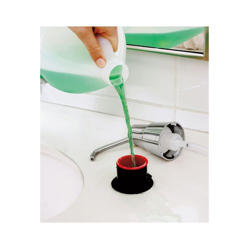 Main product image of B-823 Manual Top-fill Bulk Foam Soap Dispenser, 4" Spout, 34-fl. Oz. (1.0 L) Capacity (Bright Polished)