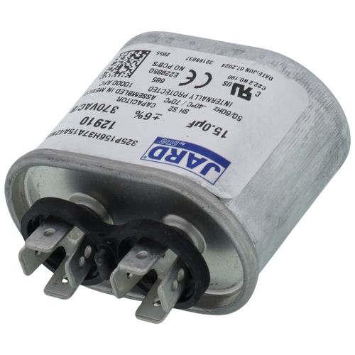 Main product image of 15MFD 370v Oval Run Capacitor, B03-002AS