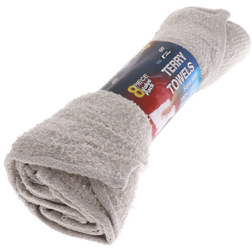 B05026 Jones Stephens B05026 Cotton Terry Cloth Towels (8 pack)