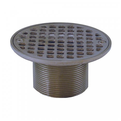 Main product image of Bath Waste T-Waste Full Kit - PB Friction Lift Drain w/ 1 Hole Face Plate (ABS)
