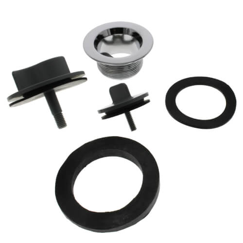 Main product image of Standard PVC Bath Waste Rough-In Kit w/ CP Lift & Turn Drain Body & Test Kit (1 Hole)