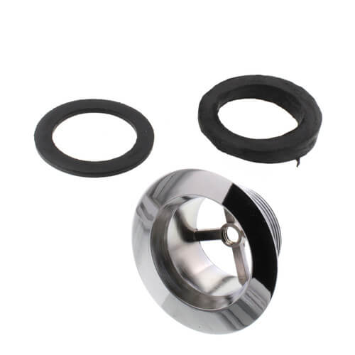 Main product image of Standard PVC Bath Waste Rough-In Kit w/ CP Lift & Turn Drain Body (2 Hole)