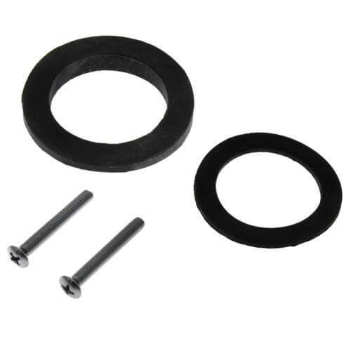Main product image of Bath Waste T-Waste Full Kit - CP Lift & Turn Drain w/ 2 Hole Face Plate (PVC)