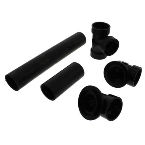 Main product image of Bath Waste Standard Full Kit - CP Toe Pop-Up Drain w/ 2 Hole Face Plate (ABS)