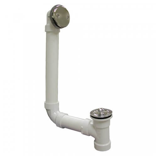 B07144 Jones Stephens B07144 Bath Waste TWaste Full Kit CP Brass