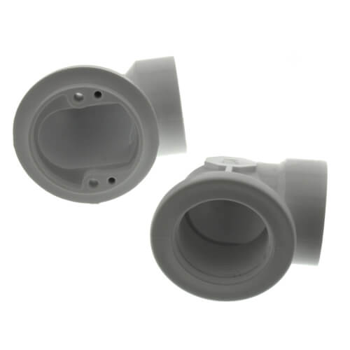 Main product image of Bath Waste Standard Half Kit - CP Friction Lift Drain w/ 2 Hole Face Plate (PVC)