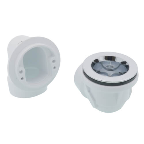 Main product image of Standard PVC Bath Waste Rough-In Kit w/ CP Lift & Turn Drain Body & Test Kit (2 Hole)