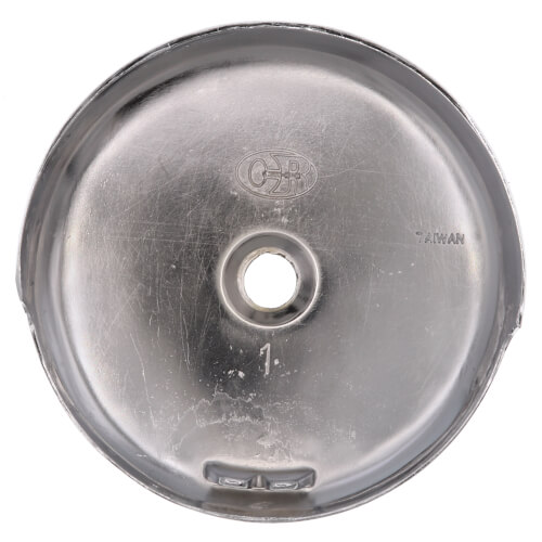 Main product image of 1-Hole Overflow Face Plate w/ Aluminum Bar