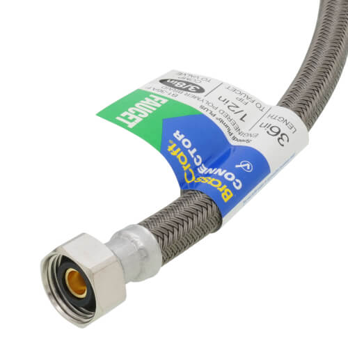 B136AF Brasscraft B136AF 36" Polymer Coated Braided Hose Faucet