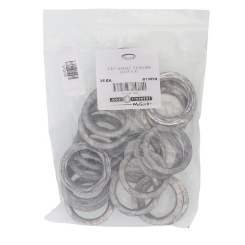 Main product image of 1-1/2" Basket Strainer Locknut (Box of 25)