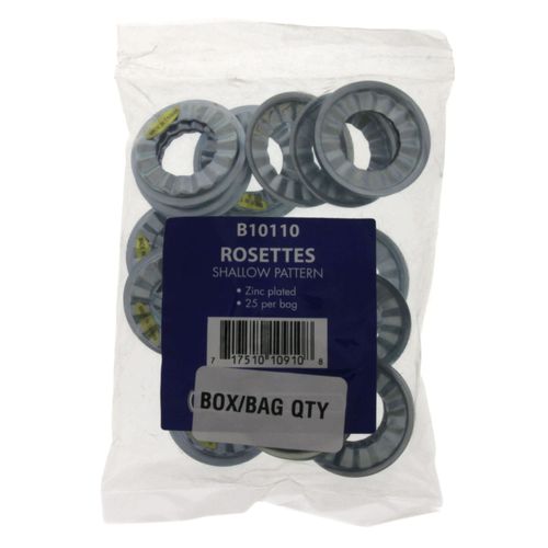 Main product image of Polished Brass 1/2" Escutcheons (Pack of 25), B10110