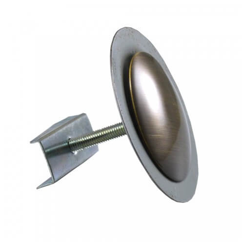 Main product image of 1-3/4" OD Sink Hole Cover w/ Wing Nut (Antique Brass), B1020AB