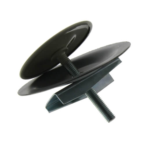 Main product image of 1-3/4" OD Sink Hole Cover w/ Wing Nut (Almond), B1020AL