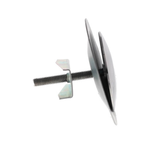 Main product image of 1-3/4" OD Sink Hole Cover w/ Wing Nut (Polished Stainless), B1020PS