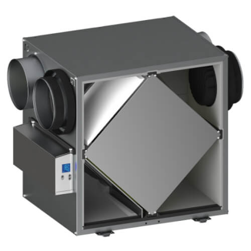 Main product image of 110 CFM AI Series Heat Recovery Ventilator w/ Side Ports (68% Efficiency)